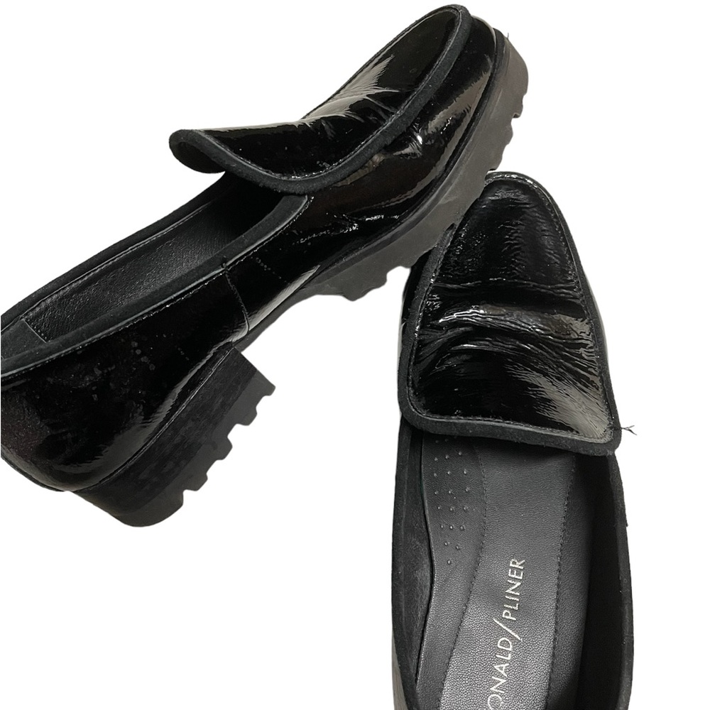 Patent leather shoes